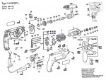 Bosch 0 603 167 670 Csb 550 Re Percussion Drill 230 V / Eu Spare Parts